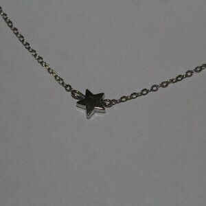 Silver Star Necklace